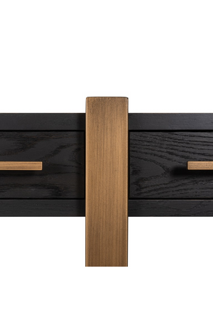 Contemporary Black Oak Sideboard | Richmond Interiors Cambon | Oroa.com