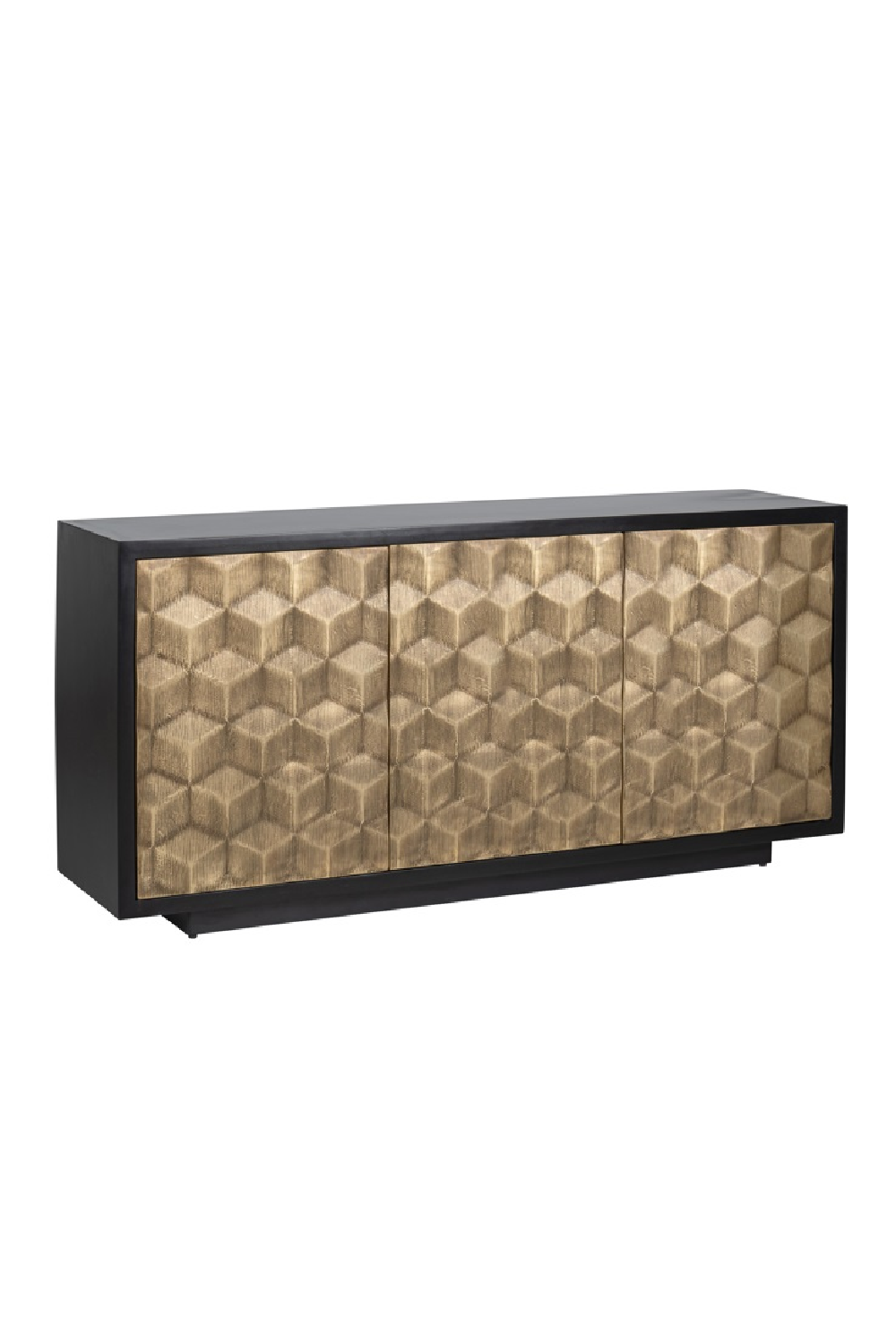 Brass Geometric Pattern Sideboard | Richmond Interiors Esher | Oroa.com