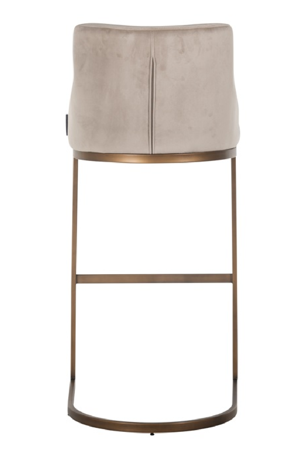 Khaki Velvet Bar Stool | OROA Bolton | Oroa.com