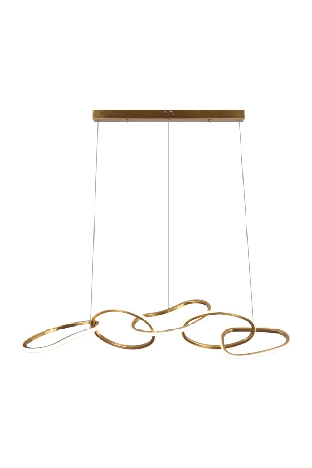 Golden Looped Hanging Lamp | OROA Flyn | Oroa.com