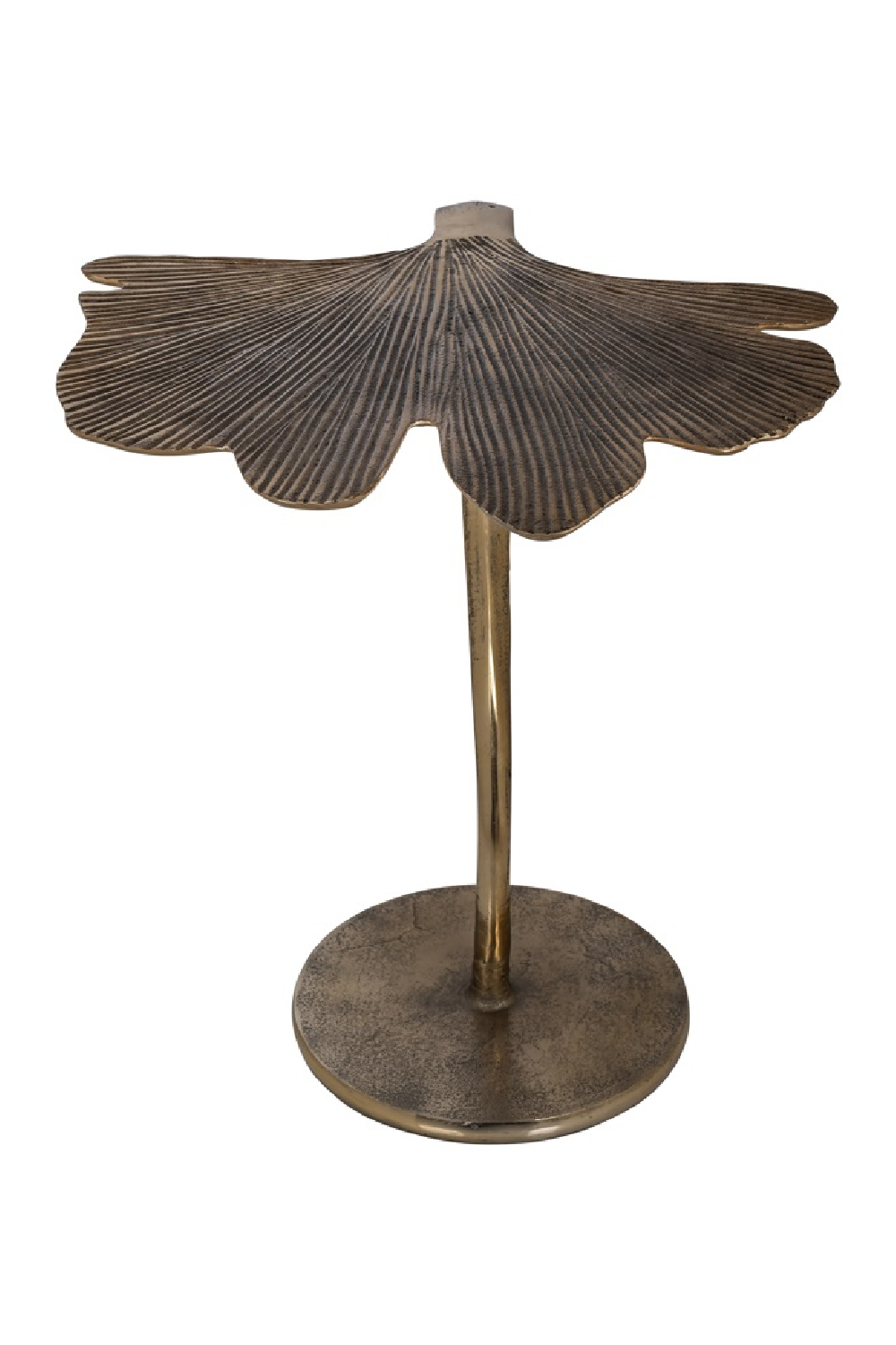 Art Deco Aluminum End Table | Richmond Interiors June | Oroa.com