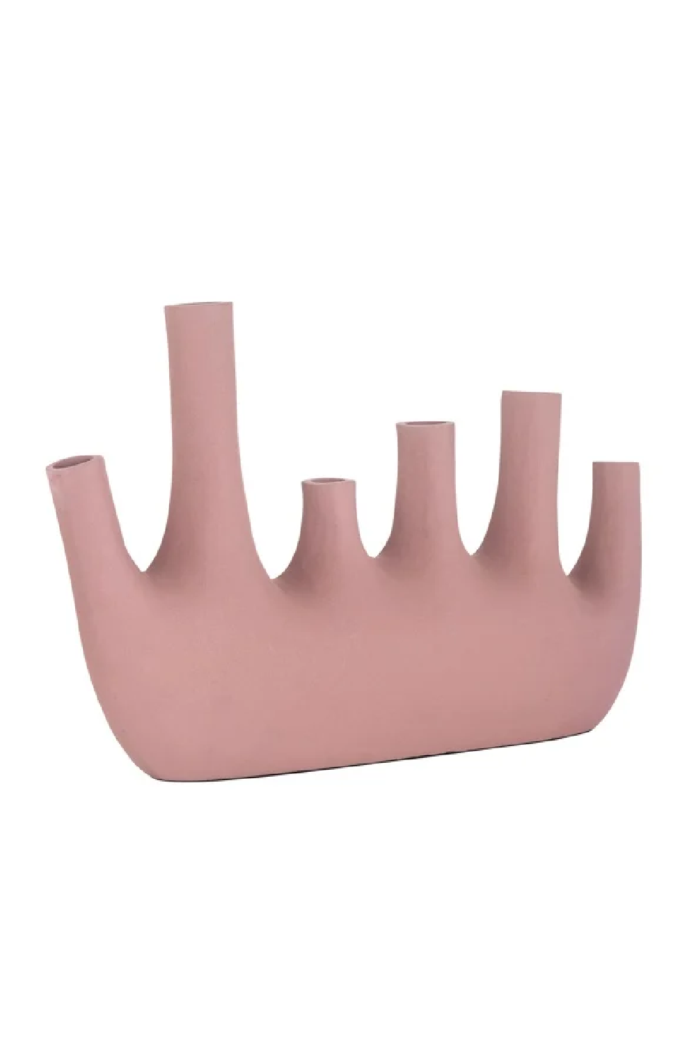 Pink Aluminum Modern Vase | Richmond Interiors Jody | Oroa.com