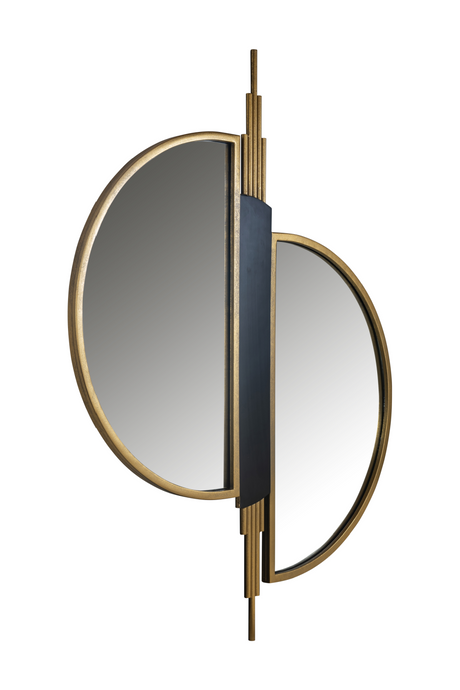 Brushed Gold Decorative Mirror | Richmond Interiors Adelyn | Oroa.com