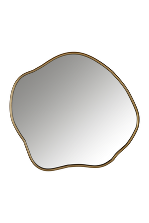 Organic-Shaped Gold Mirror | Richmond Interiors Allyson | Oroa.com