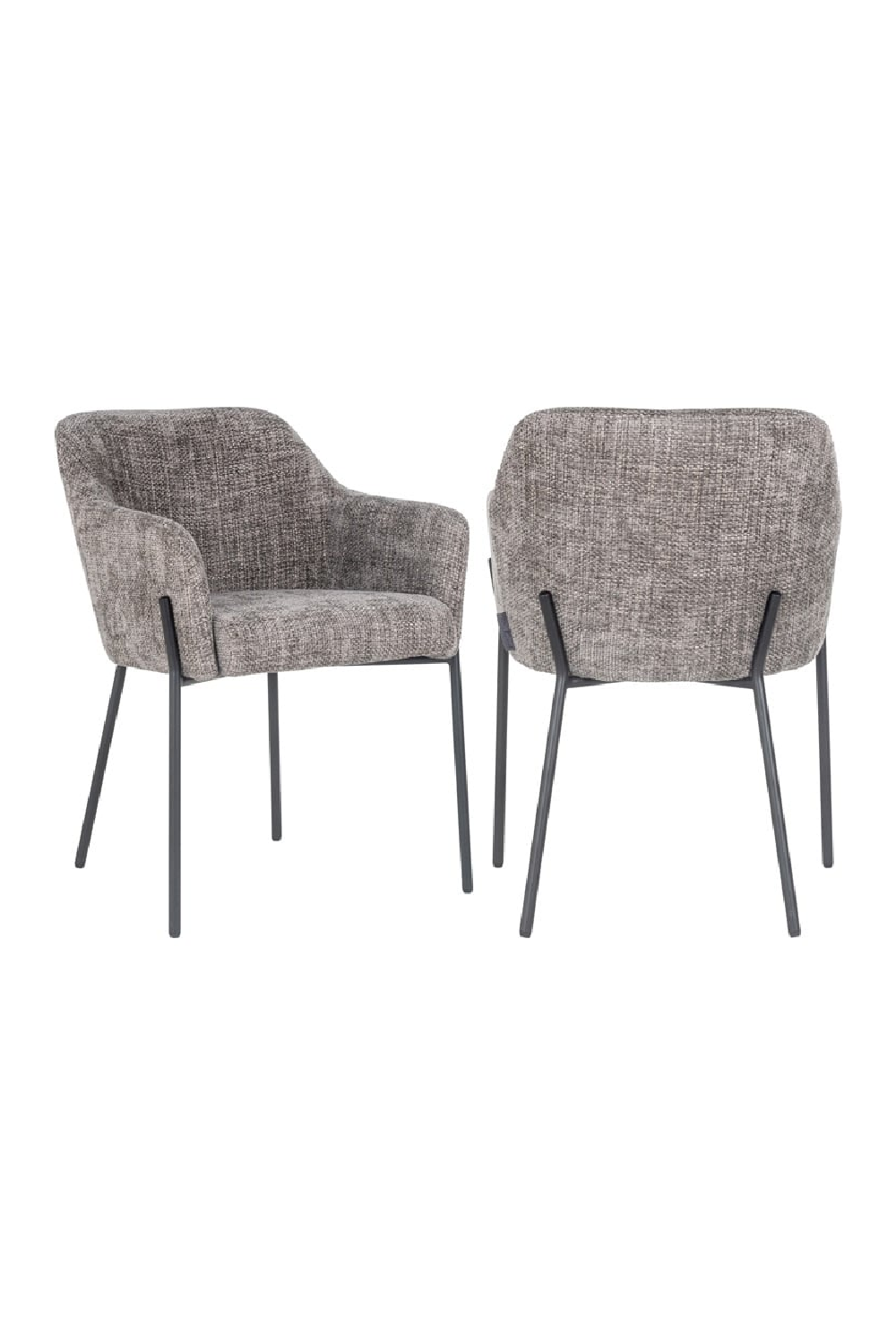 Fabric Upholstered Dining Armchair | OROA Fay | Oroa.com