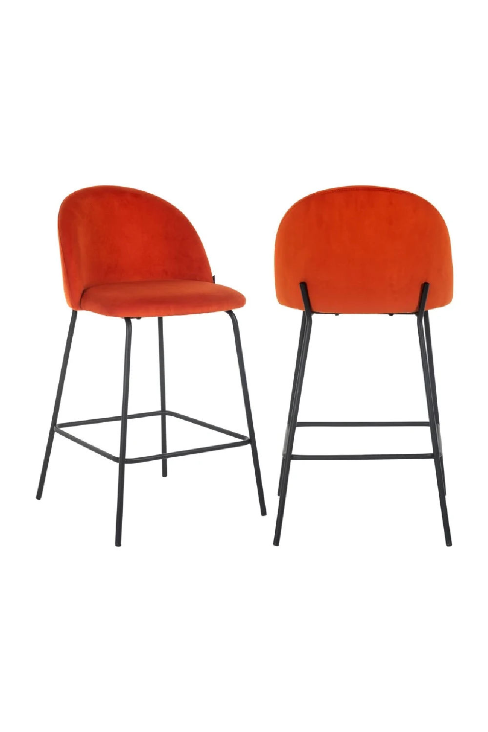 Curved Back Counter Stool | OROA Alyssa | Oroa.com