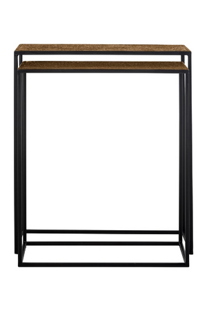 Metal Nesting Console Tables (2) | Richmond Interiors Bristol | Oroa.com