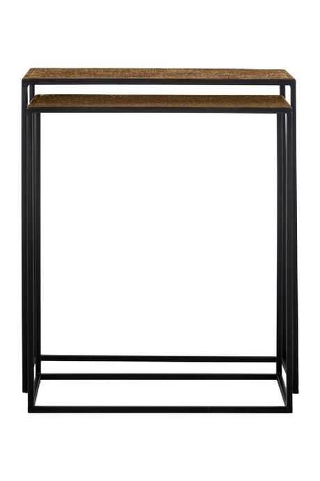 Metal Nesting Console Tables (2) | Richmond Interiors Bristol | Oroa.com