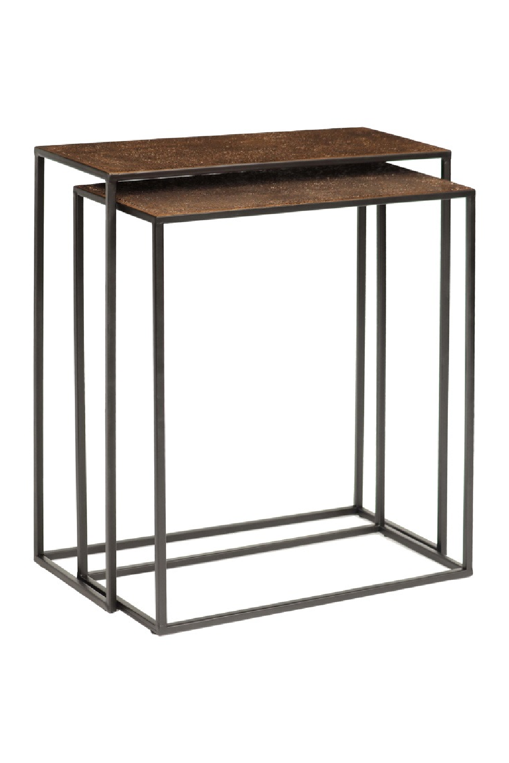 Metal Nesting Console Tables (2) | Richmond Interiors Bristol | Oroa.com