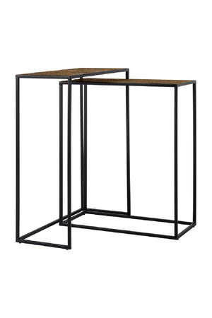 Metal Nesting Console Tables (2) | Richmond Interiors Bristol | Oroa.com