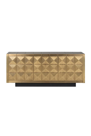 Gold Geometrical Patterned Sideboard | OROA Collada | Oroa.com