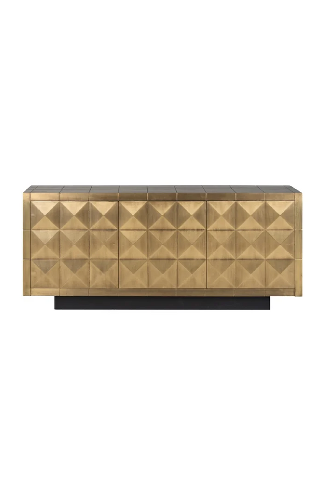 Gold Geometrical Patterned Sideboard | OROA Collada | Oroa.com