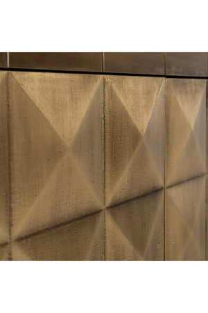 Gold Geometrical Patterned Sideboard | OROA Collada | Oroa.com