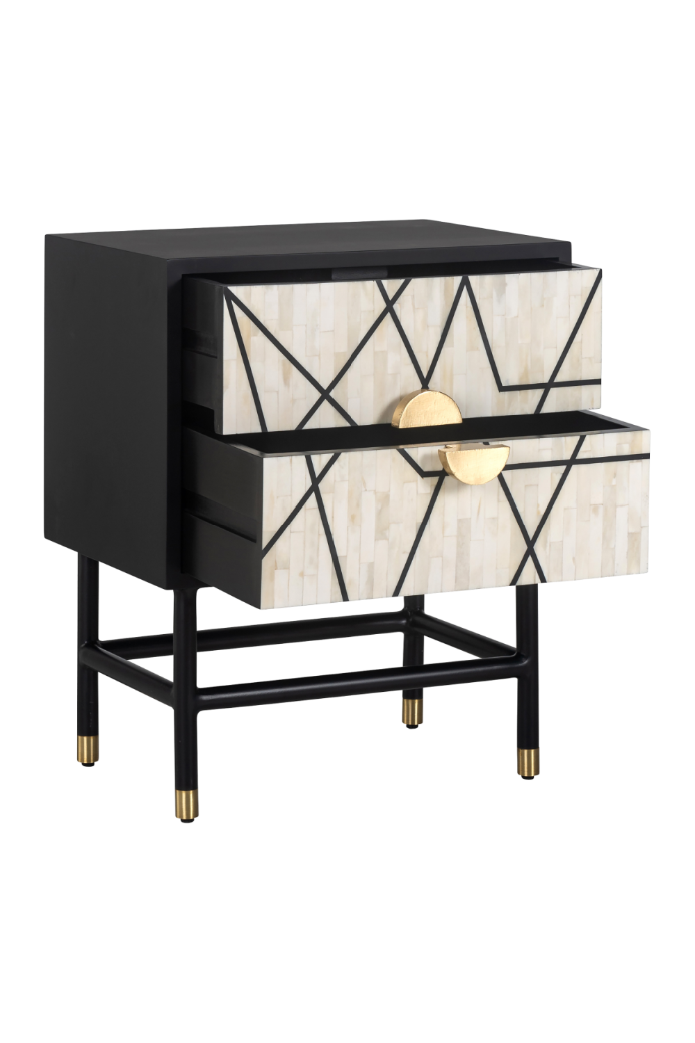 Wooden Contemporary Nightstand | OROA Novas | Oroa.com