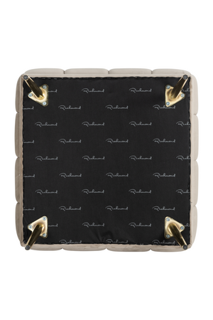 Modern Upholstered Hocker | Richmond Interiors Huxley | Oroa.com