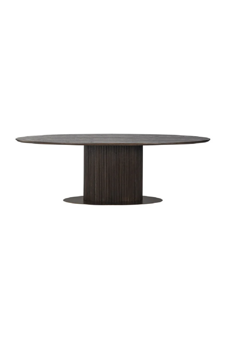 Oak Oval Dining Table | Richmond Interiors Luxor | Oroa.com