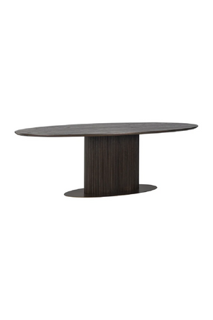 Oak Oval Dining Table | Richmond Interiors Luxor | Oroa.com