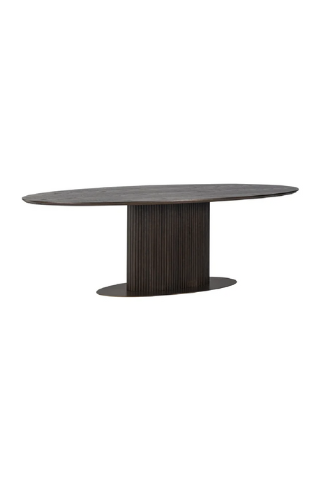 Oak Oval Dining Table | Richmond Interiors Luxor | Oroa.com