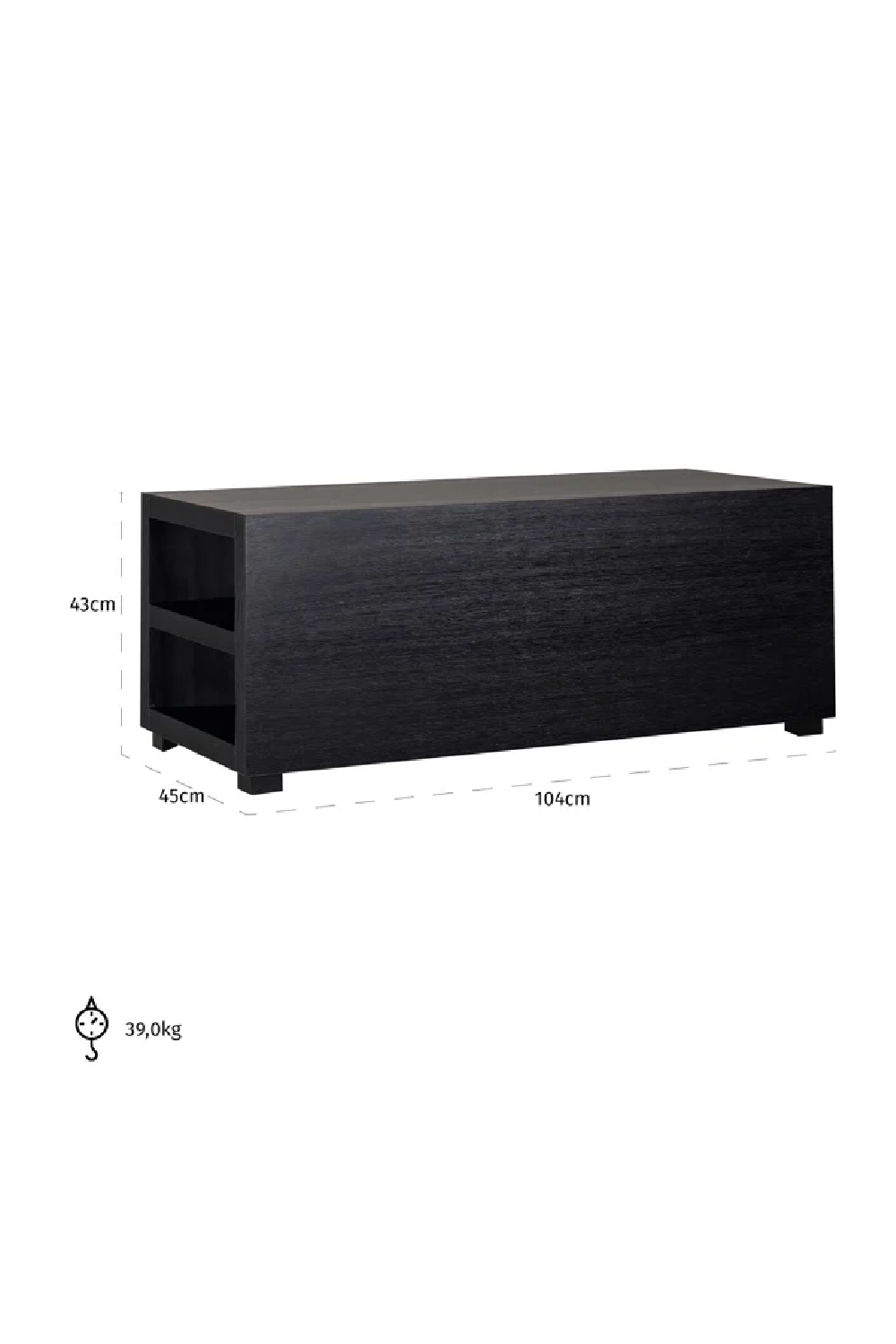 Black Oak Sofa Element | OROA Oakura | Oroa.com