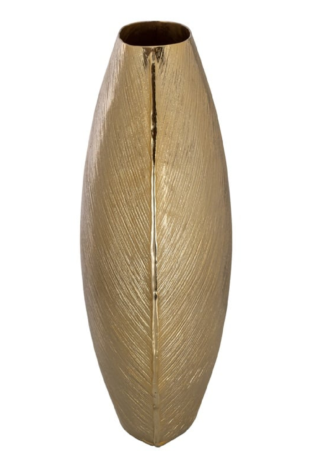 Gold Aluminium Vase L | OROA Evey | Oroa.com