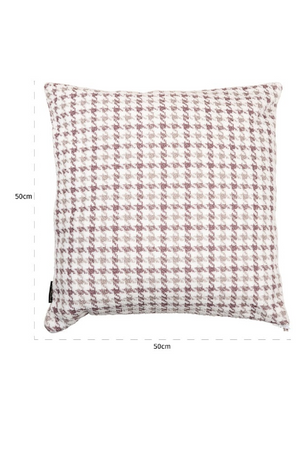 Houndstooth Patterned Pillow | Richmond Interiors Juno | Oroa.com