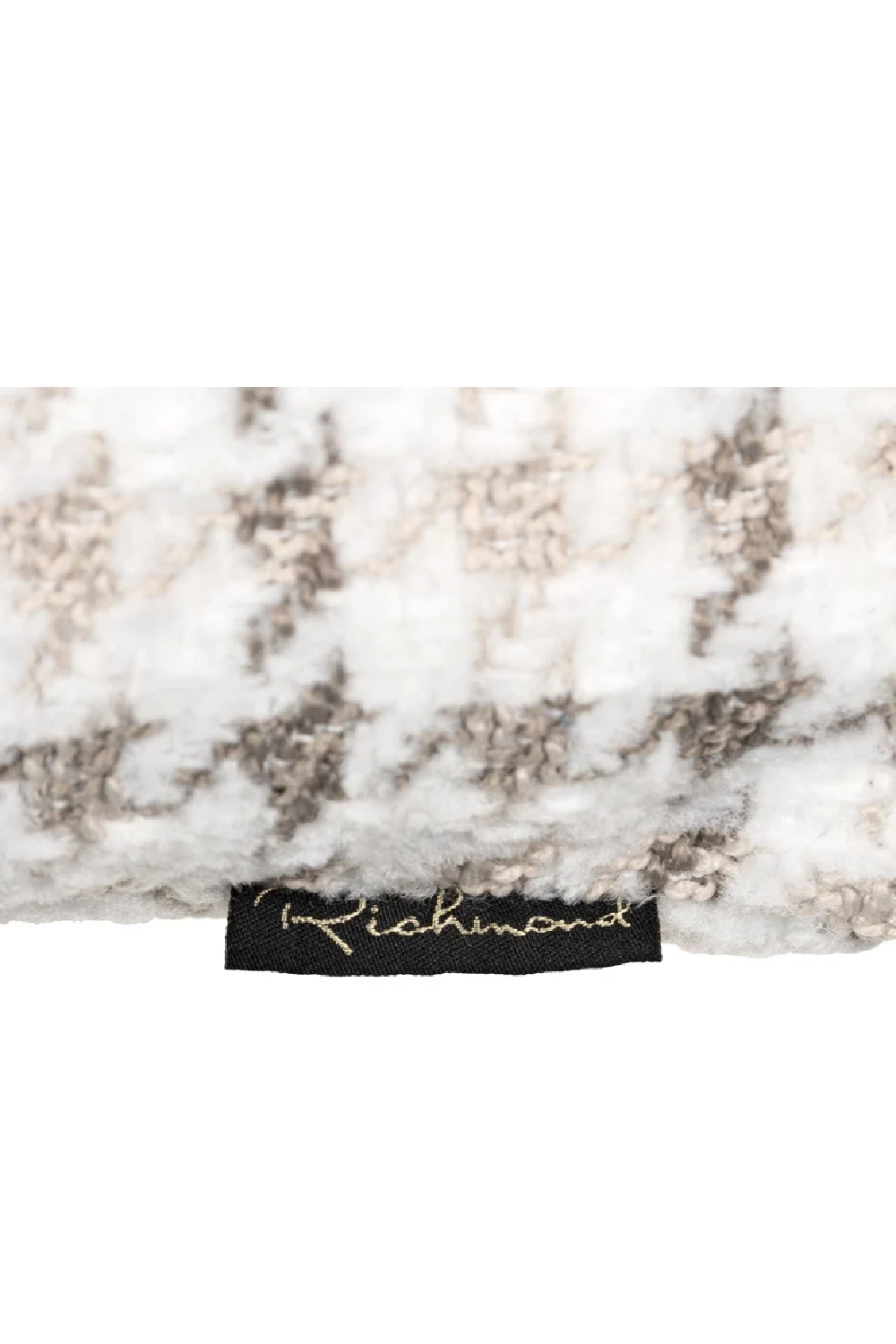 Houndstooth Patterned Pillow | Richmond Interiors Juno | Oroa.com