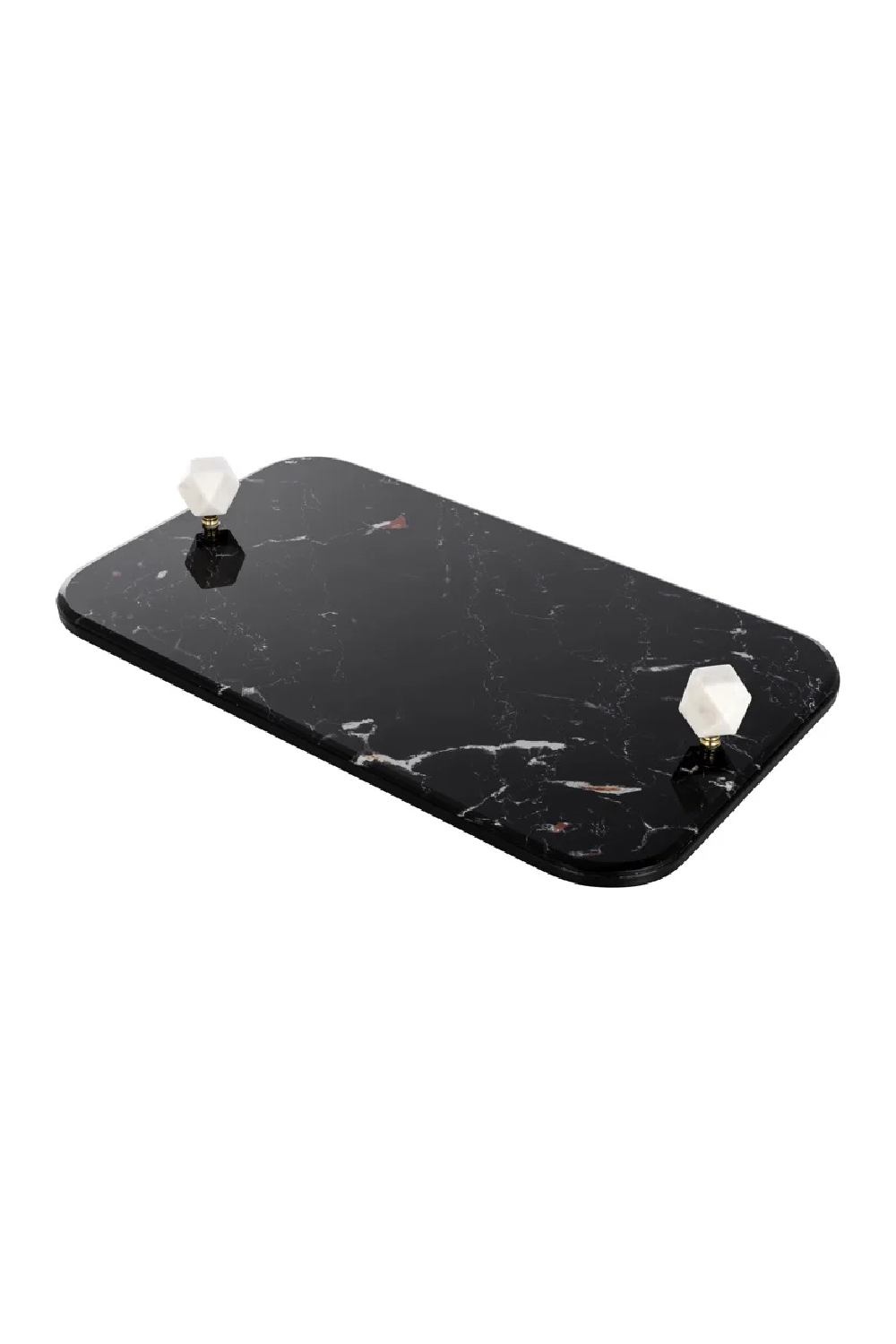 Black Glass Tray | Richmond Interiors Yaya | Oroa.com