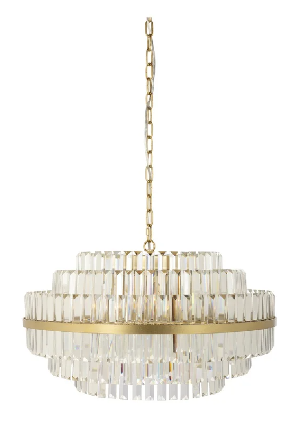 Tiered Crystal Hanging Lamp M | OROA Desire | Oroa.com