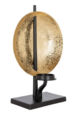 Gold Aluminium Candle Holder | Richmond Interiors Chayra | Oroa.com