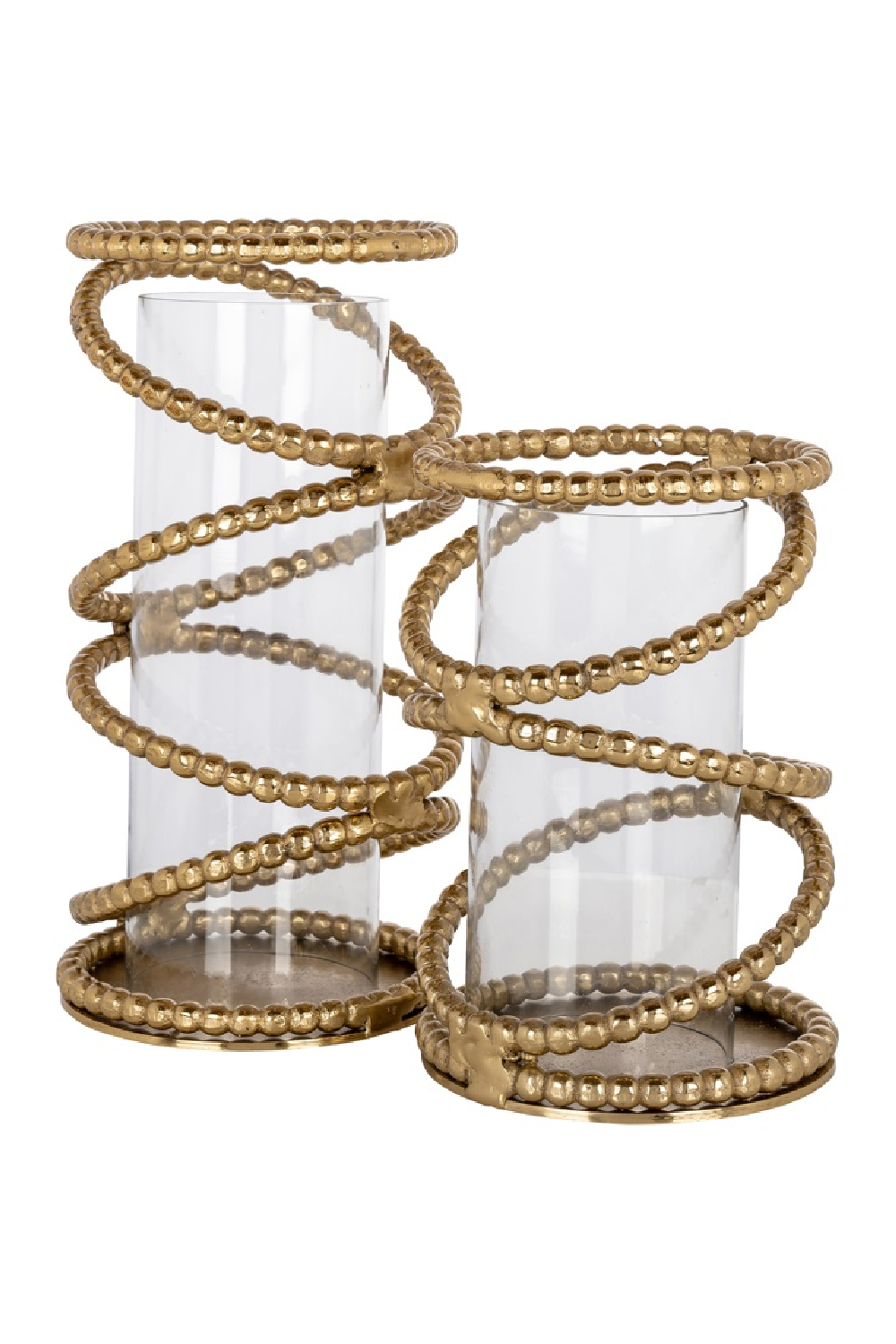 Gold-Chained Glass Hurricane | OROA Jaden | Oroa.com