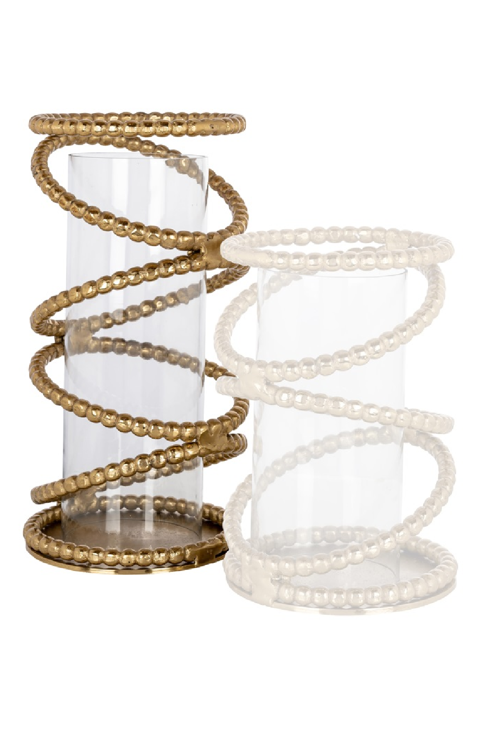 Gold-Chained Glass Hurricane | OROA Jaden | Oroa.com