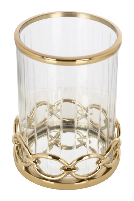 Modern Glass Hurricane | Richmond Interiors Jayce | Oroa.com