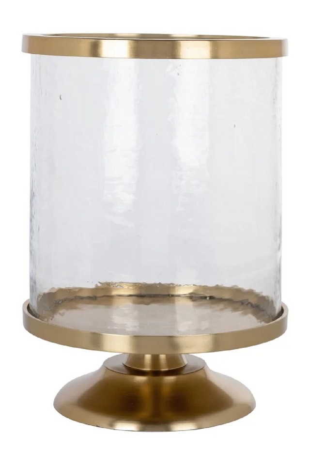 Gold & Glass Hurricane | Richmond Interiors Jaysin | Oroa.com