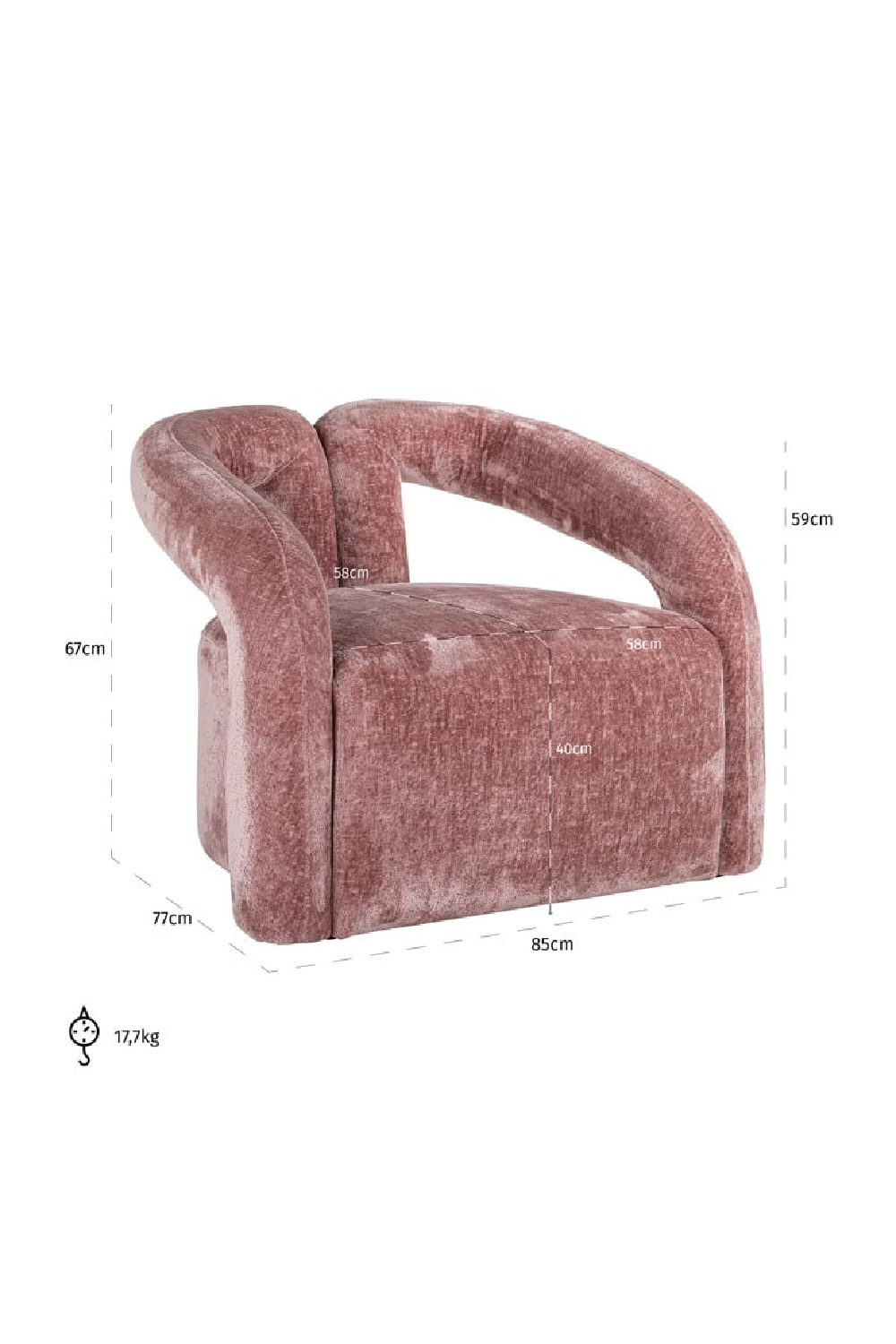 Modern Easy Chair | OROA Dana | Oroa.com