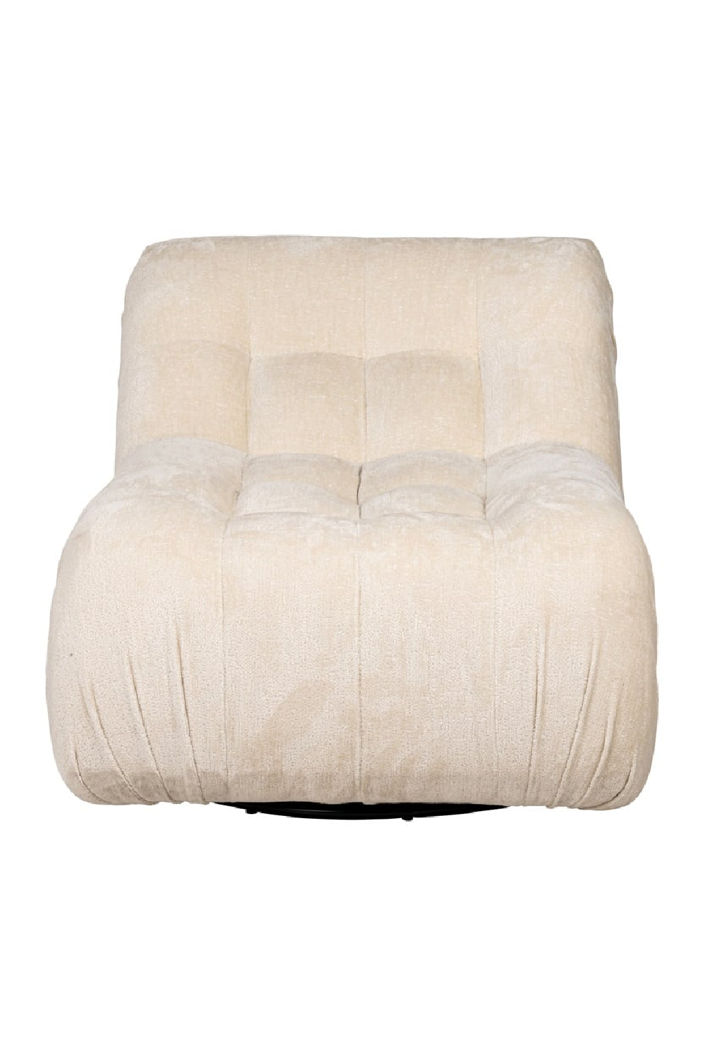 Chenille Swivel Easy Chair | OROA Rosy | Oroa.com