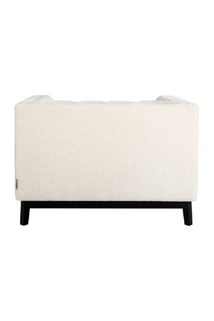 White Chenille Easy Chair | Richmond Interiors Beaudy | Oroa.com