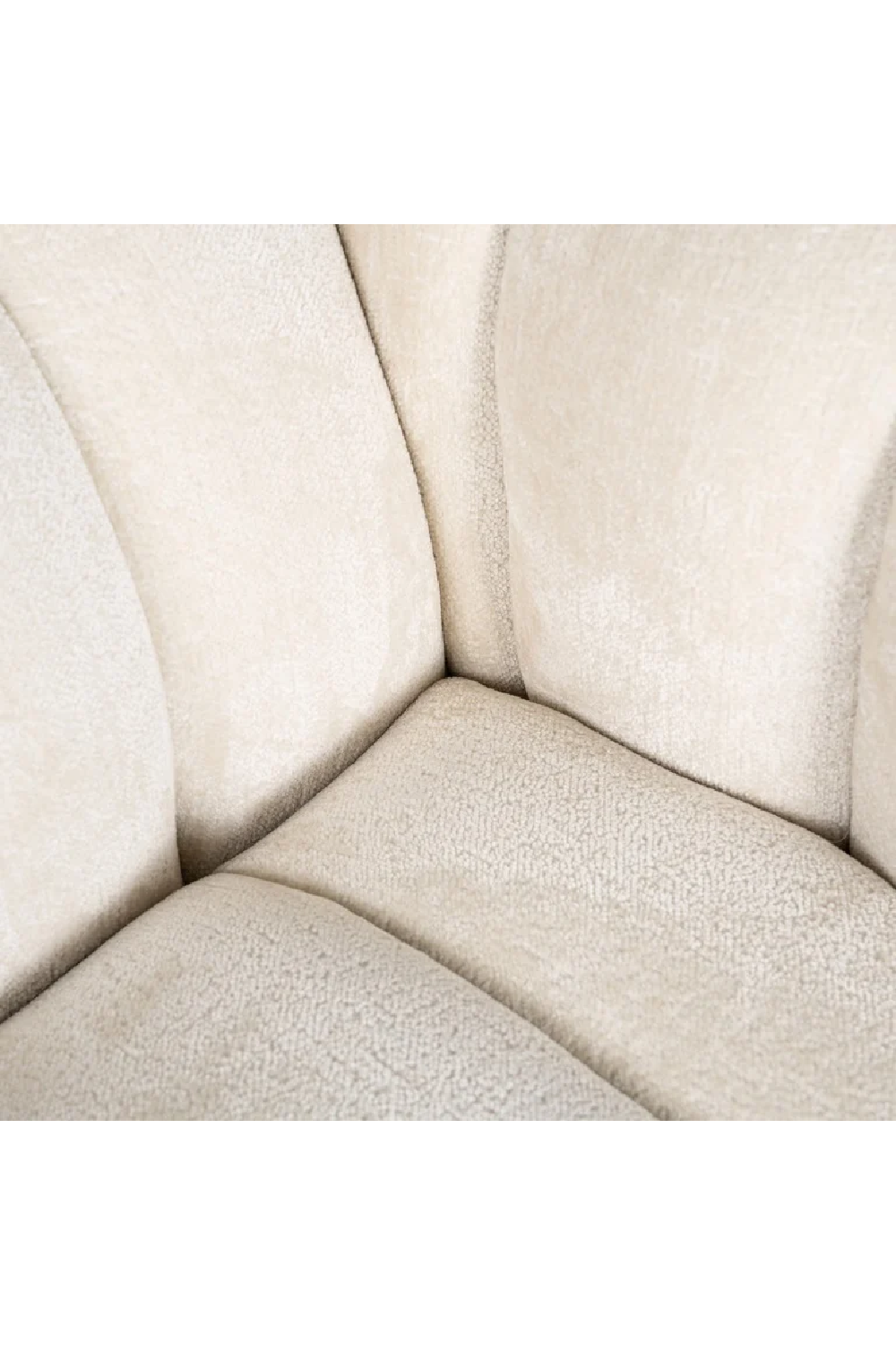 White Chenille Easy Chair | Richmond Interiors Beaudy | Oroa.com