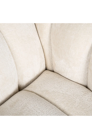 White Chenille Easy Chair | Richmond Interiors Beaudy | Oroa.com