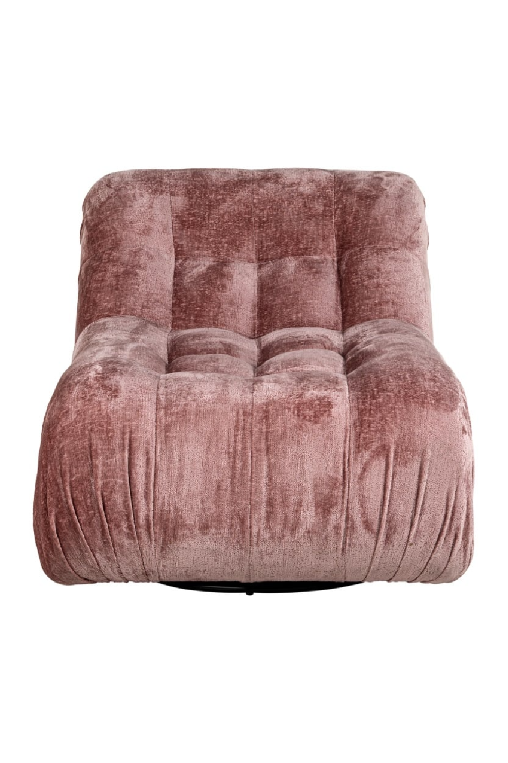 Chenille Swivel Easy Chair | OROA Rosy | Oroa.com