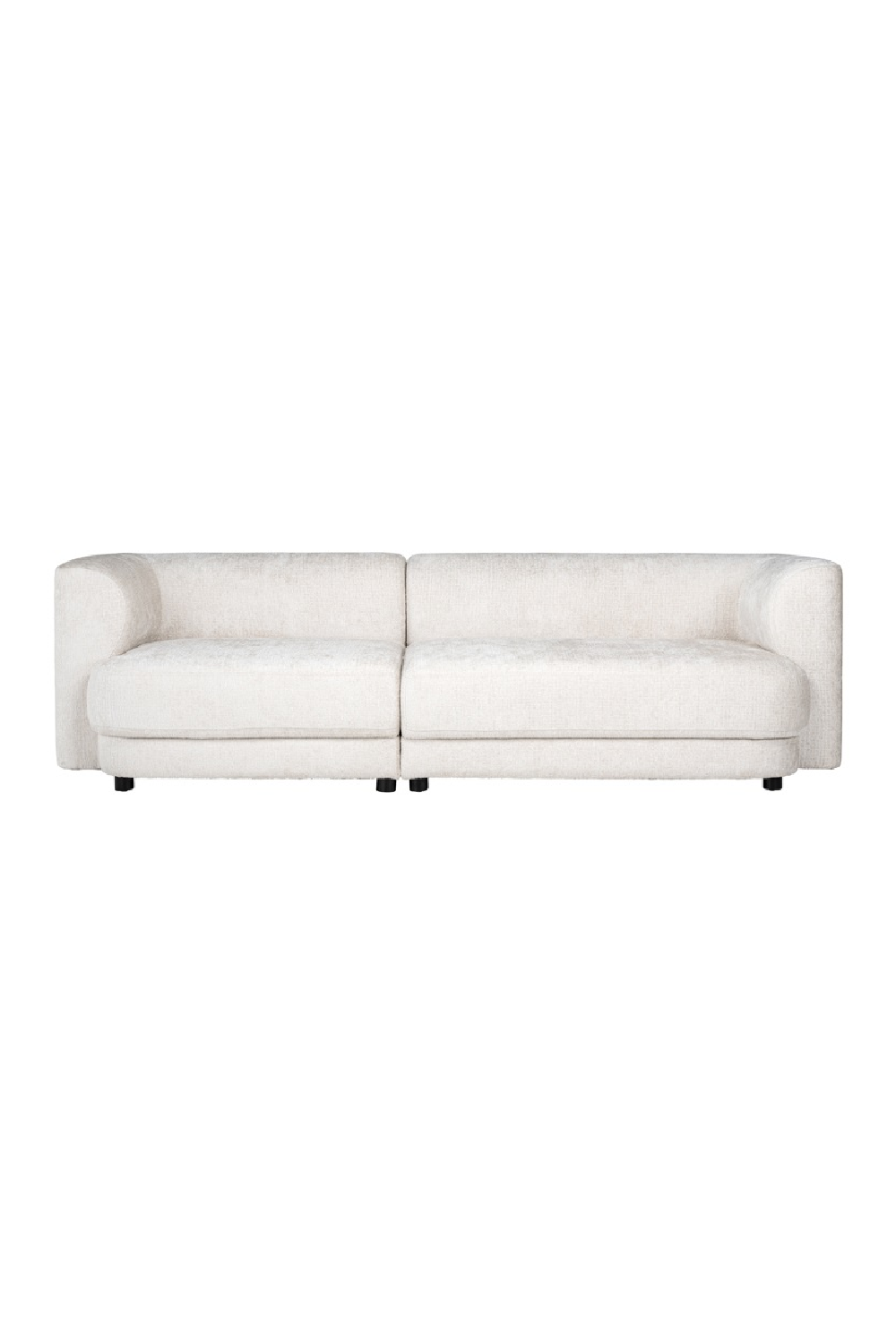 Cream Curved Sofa | Richmond Interiors Davina | Oroa.com