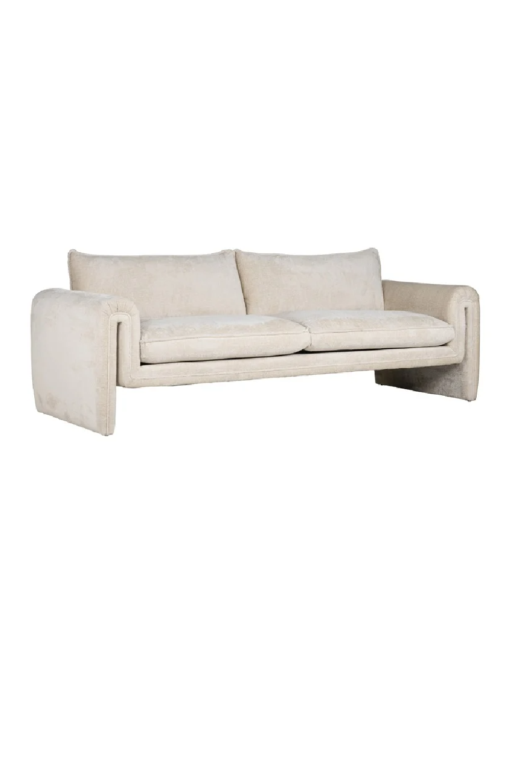White Chenille Modern Sofa | Richmond Interiors Sandro | Oroa.com