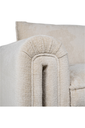 White Chenille Modern Sofa | Richmond Interiors Sandro | Oroa.com