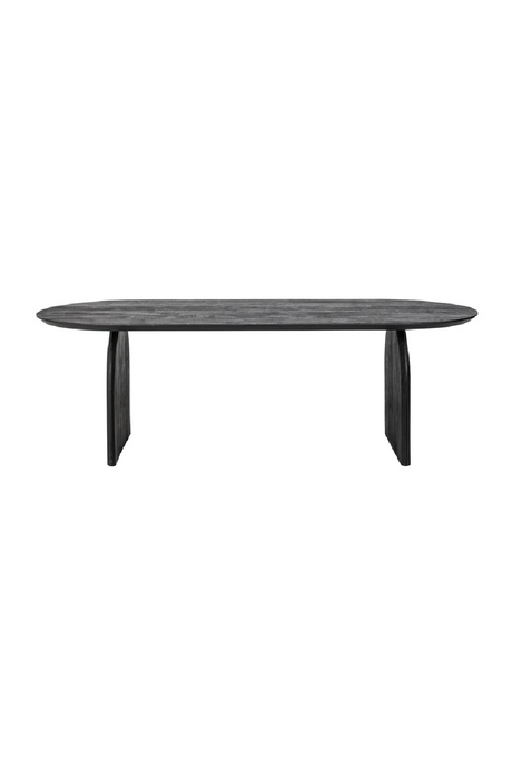   Black Mango Wood Dining Table | Oroa.com