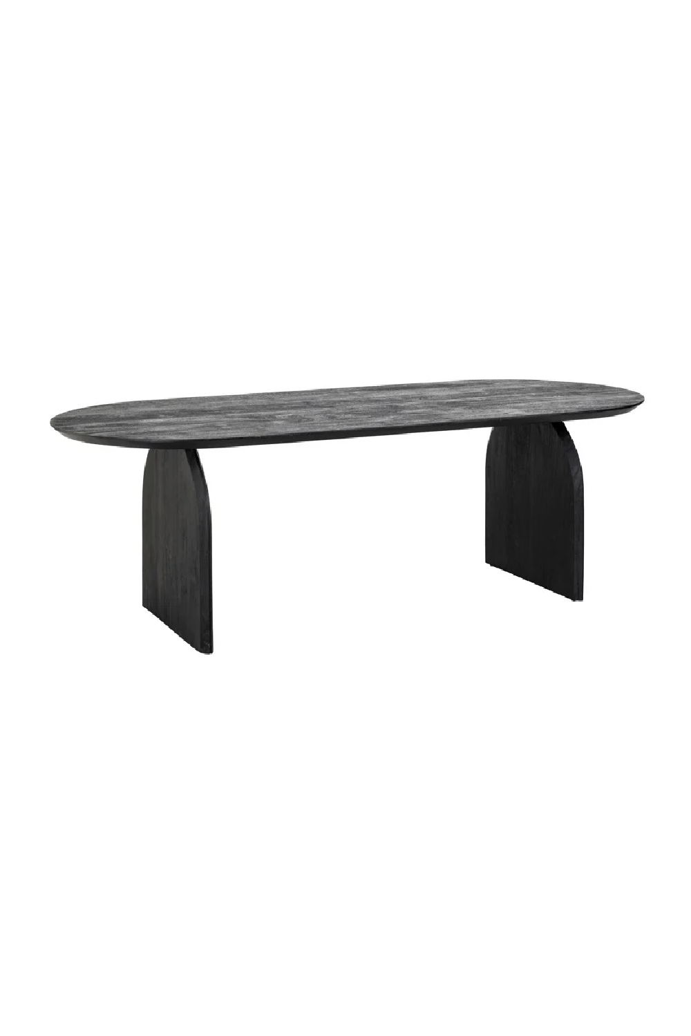 Black Mango Wood Dining Table | OROA Hudson | Oroa.com