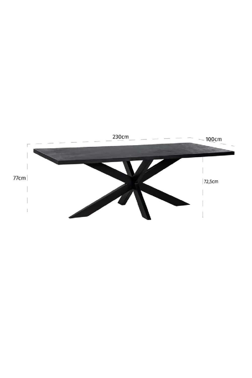 Rectangular Stone Dining Table | OROA Bourbon | Oroa.com