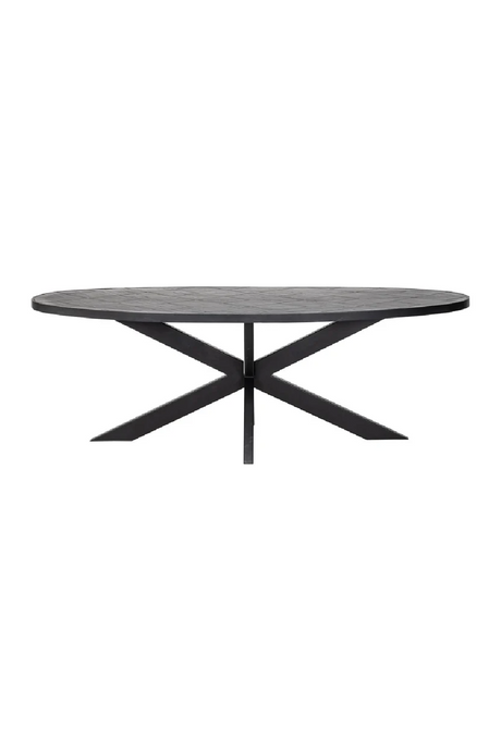 Oval Stone Dining Table | Richmond Interiors Scotch | Oroa.com