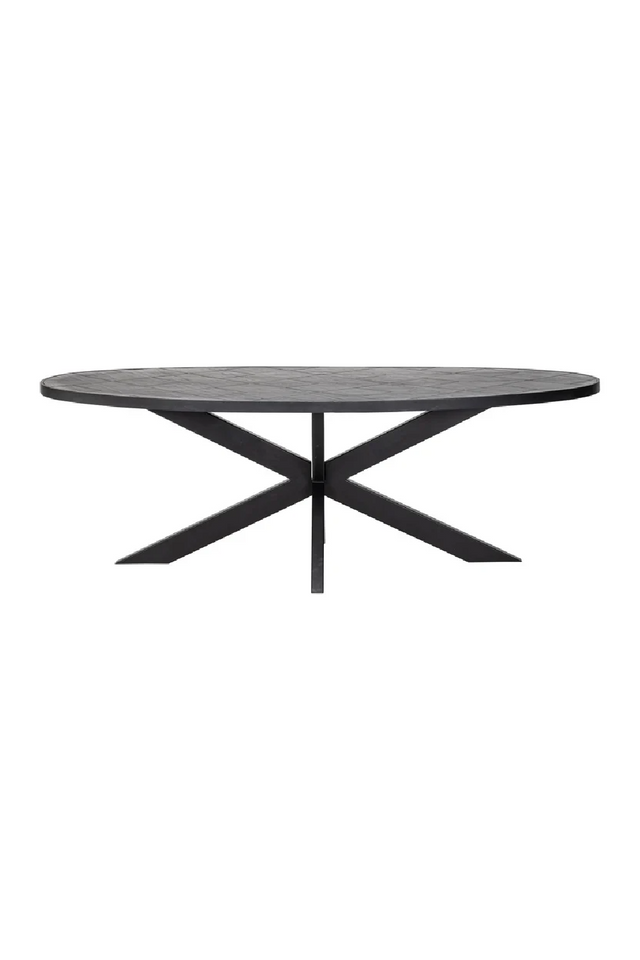 Oval Stone Dining Table | Richmond Interiors Scotch | Oroa.com
