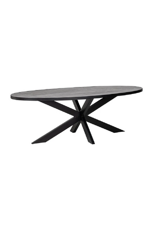 Oval Stone Dining Table | Richmond Interiors Scotch | Oroa.com