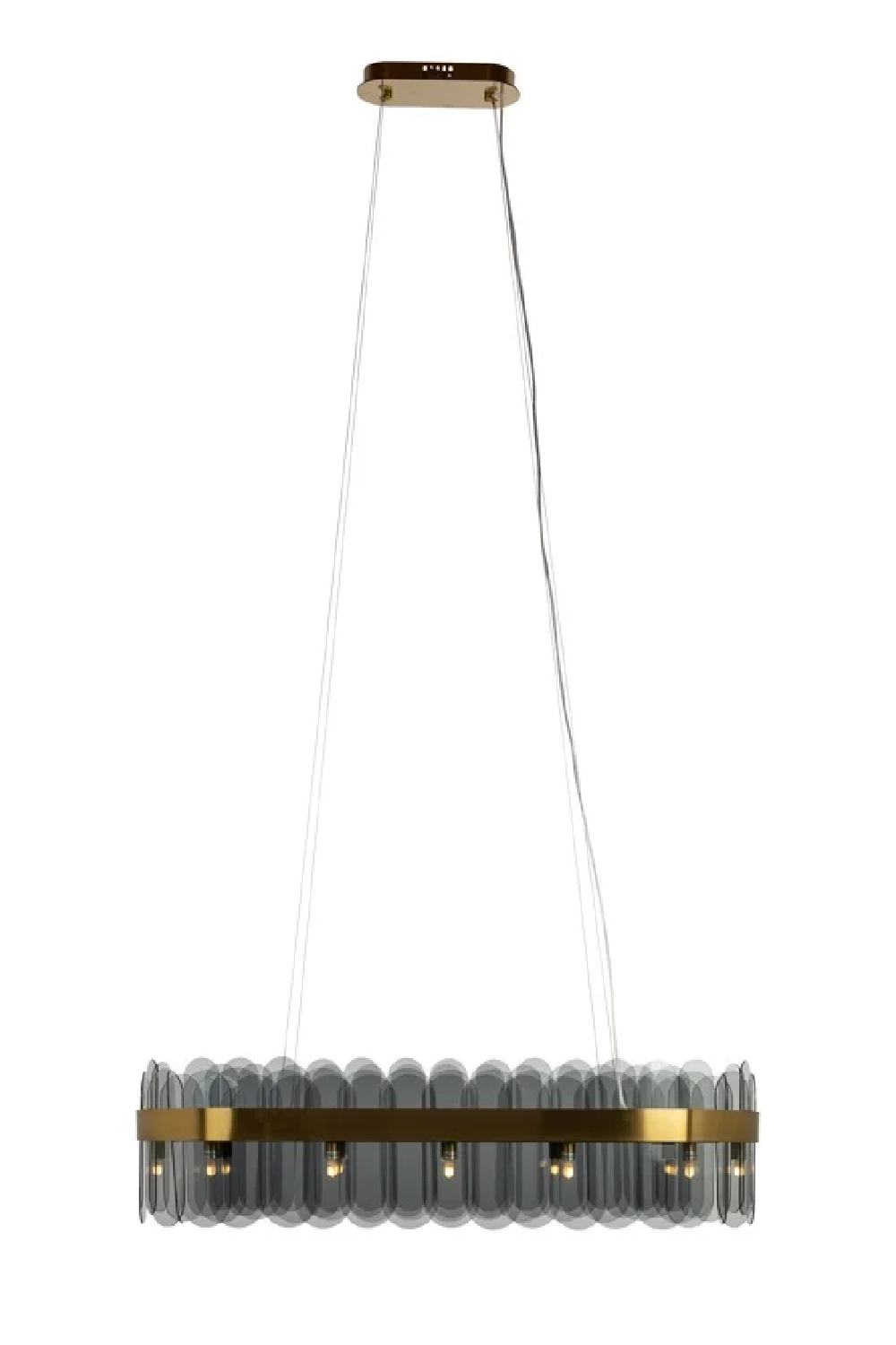 Smoked Glass Hanging lamp | OROA Julio | Oroa.com