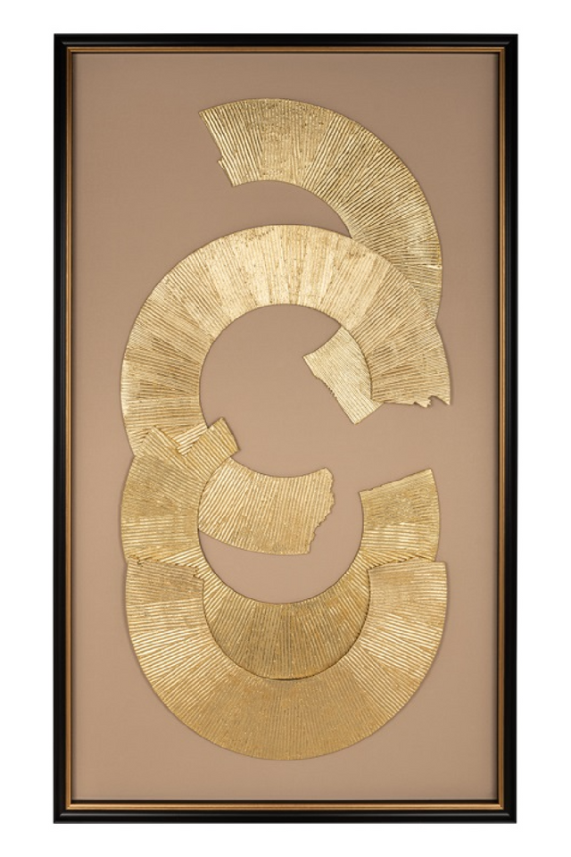 Gold Modern Wall Art | Richmond Interiors Eden | Oroa.com